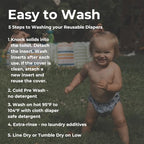 Nora's Nursery reusable swim diapers snap button detail