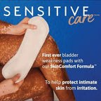 TENA Intimates SkinComfort Formula breathable pads for sensitive skin
