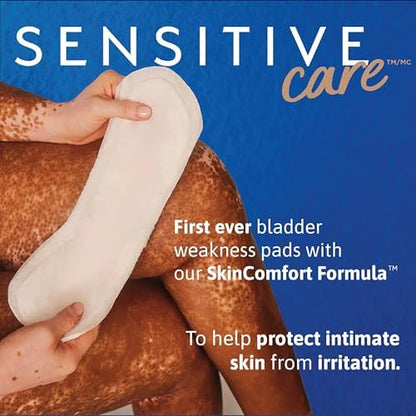 TENA Intimates SkinComfort Formula breathable pads for sensitive skin