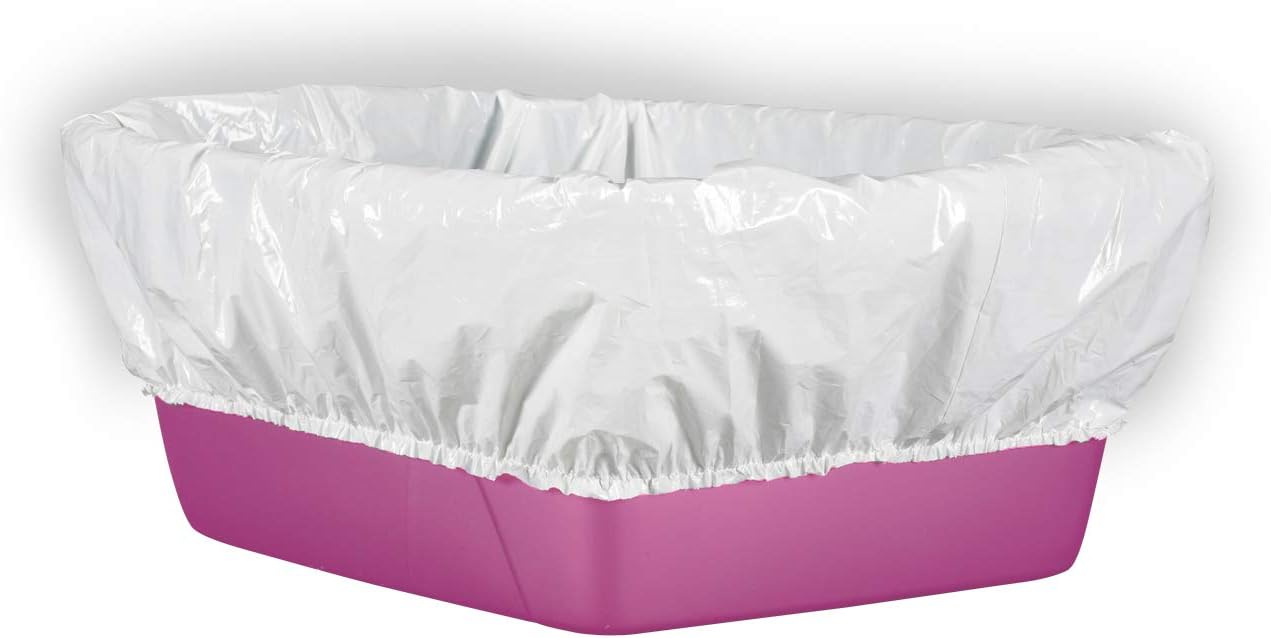 Alfapet Elastic Cat Litter Box Liners - Extra Giant 10 Count - Tear-Resistant Cat Litter Bags - Waterproof Kitty Litter Liners - Fits Litter box Pan Sizes XL, Giant, X-Giant, 37" x 18", 20 lb Capacity - Image 9