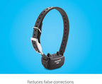 Side profile of Garmin BarkLimiter Deluxe rechargeable collar