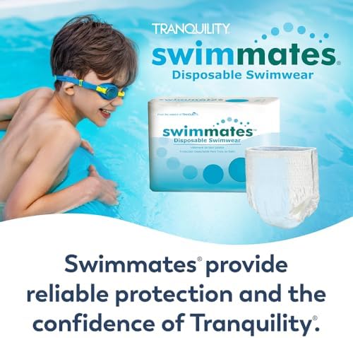Swimmates water therapy adult swim underwear pack of twenty two