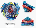 Elfnico spinning top combat game components including launchers