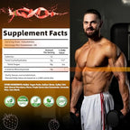 Nutravita creatine monohydrate gummies count and serving size display