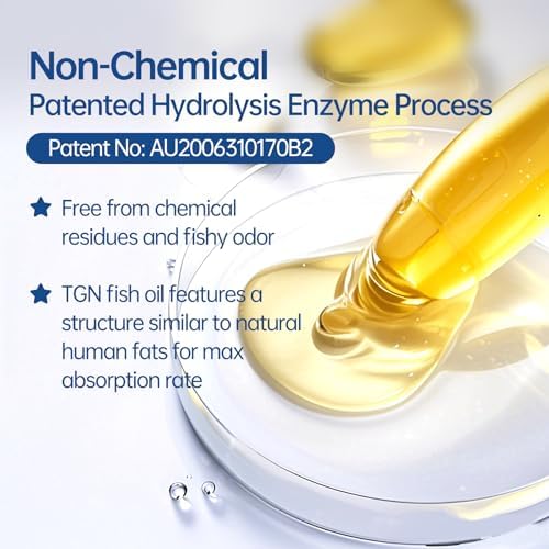 Premium amber glass bottle of Purmeo triglyceride fish oil displaying the authentic ninety-nine point nine percent purity seal