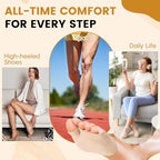 Mildsun retail packaging showing three pairs of premium imported orthotic cushions