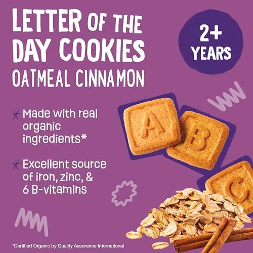 Earth's Best toddler cookies packaging showing Sesame Street characters