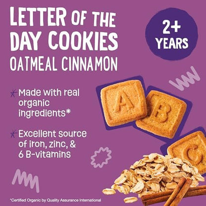 Earth's Best toddler cookies packaging showing Sesame Street characters