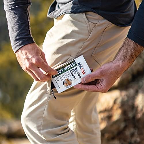 Tecnu outdoor first aid wipes for pitch tar and poison oak