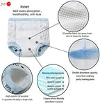 Joyo Roy leakproof padded toddler underwear showing the soft elastic waistband and leg holes