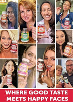 Close up of 17 in 1 formula highlights on the product packaging