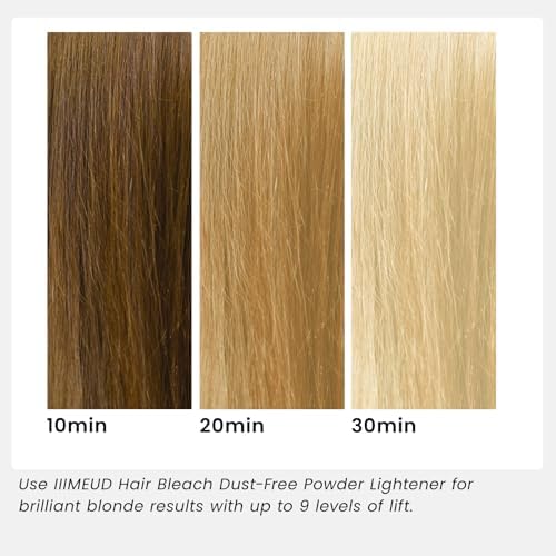 Meidu mild bleaching powder back instructions and professional usage directions
