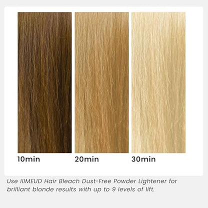 Meidu mild bleaching powder back instructions and professional usage directions