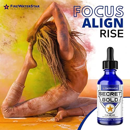 Firewaterstar Colloidal Gold Liquid Drops supplement facts