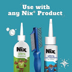 Long handle design of Nix lice removal tool for hygienic use.