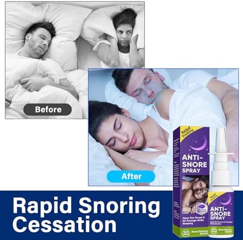 Natural ingredients label on Asomooh anti snoring nasal spray