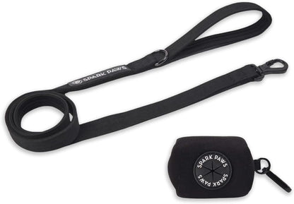 Spark Paws Premium Dog Leash & Poop Bag Set - Heavy-Duty Alloy Hook for Strong Pulling Breeds - Comfortable, Durable & Secure - 90s Retro - Image 10