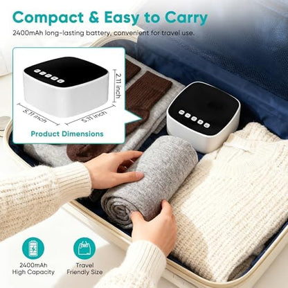 Side view of the ZUOHE medical grade electric pump for home detoxification.