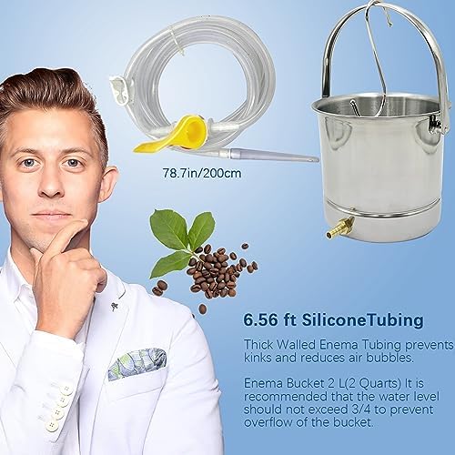 Complete Smokitcen home detox kit for coffee enemas and water therapy.