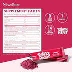 Newellme Super Reds Beetroot Powder sachet display
