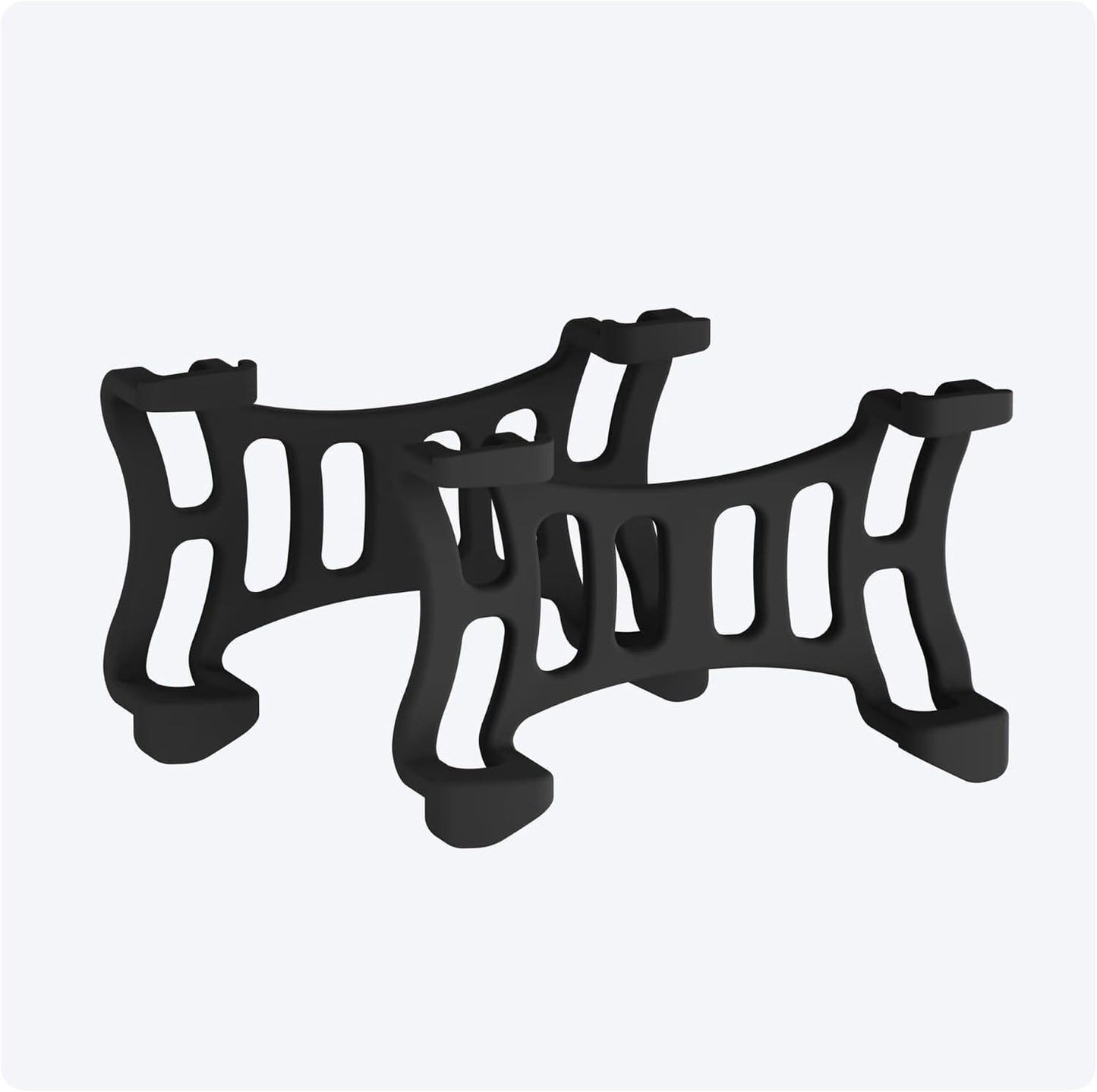 Tractive Rubber Clip Mount x2 for Tractive Dog 6 GPS Tracker front view