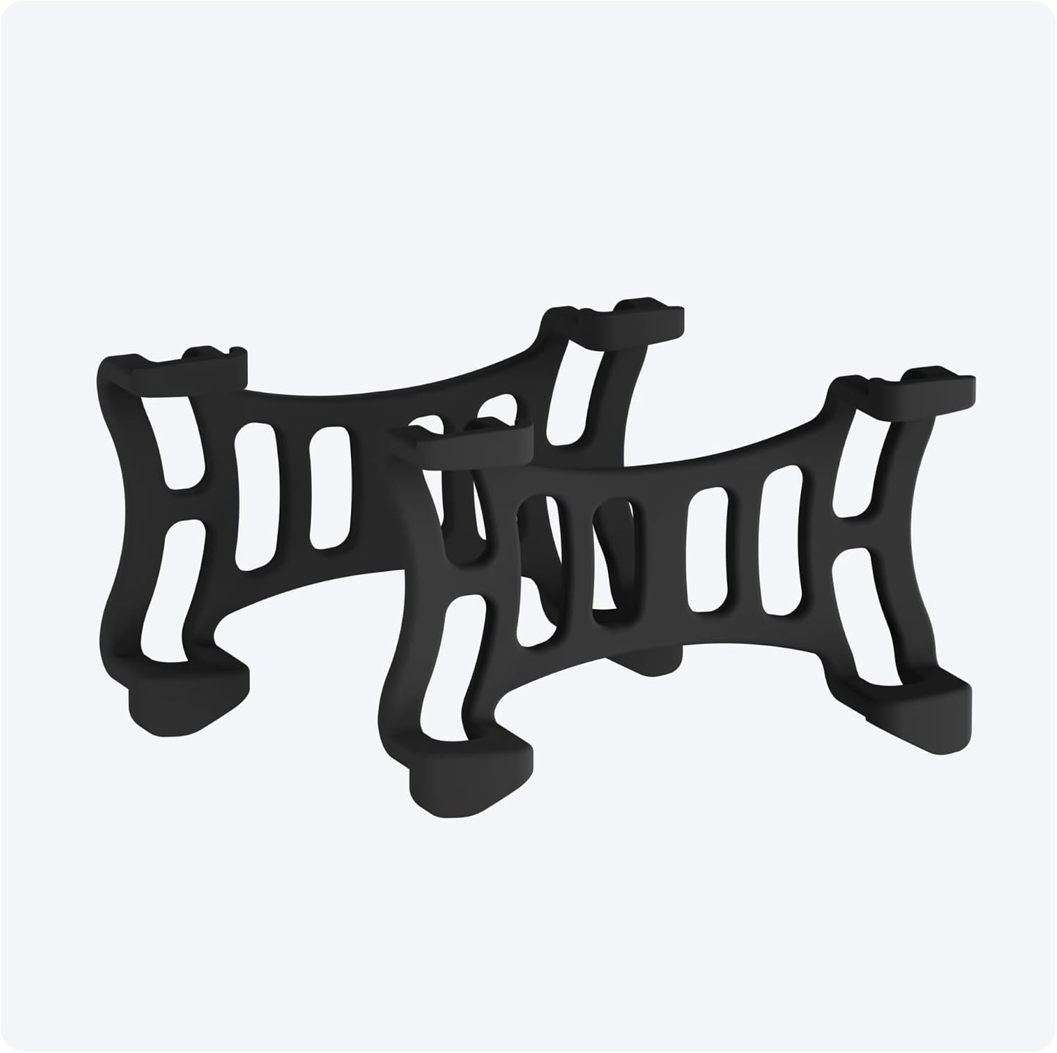 Tractive Rubber Clip Mount x2 for Tractive Dog 6 GPS Tracker front view