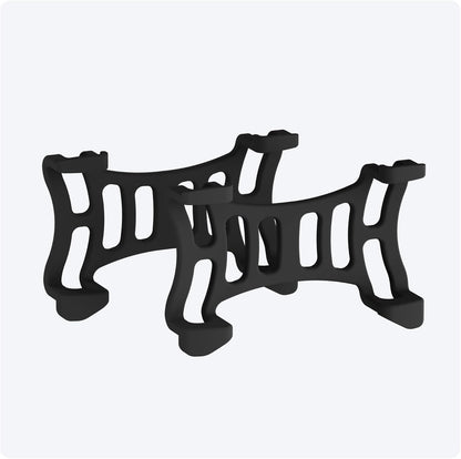 Tractive Rubber Clip Mount x2 for Tractive Dog 6 GPS Tracker front view