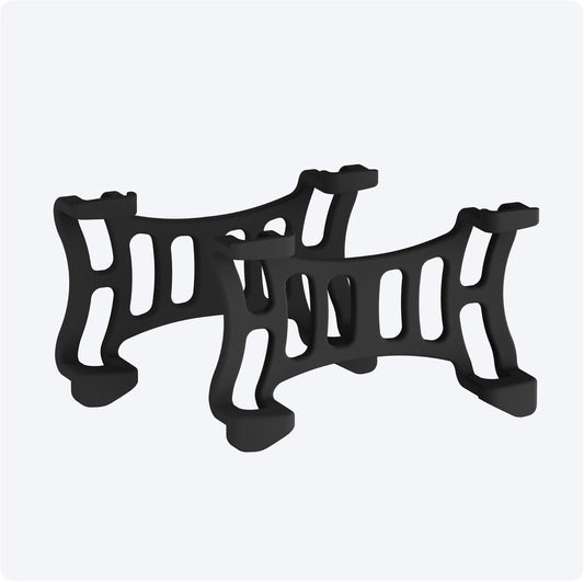 Tractive Rubber Clip Mount x2 for Tractive Dog 6 GPS Tracker front view