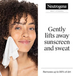 Fragrance free face wipes with triple emollient blend for gentle cleansing
