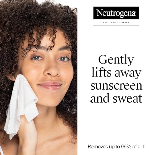 Fragrance free face wipes with triple emollient blend for gentle cleansing