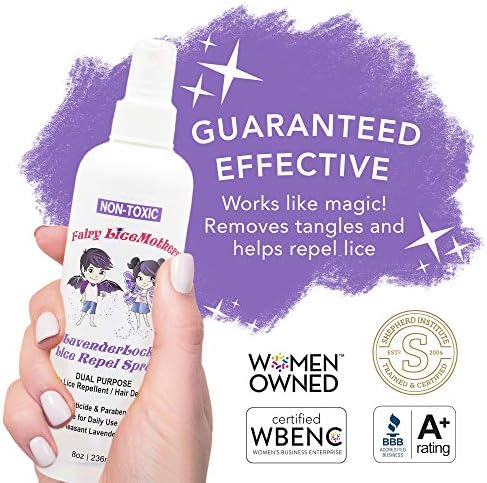 Fairy LiceMothers LavenderLocks detangling and repelling hair mist