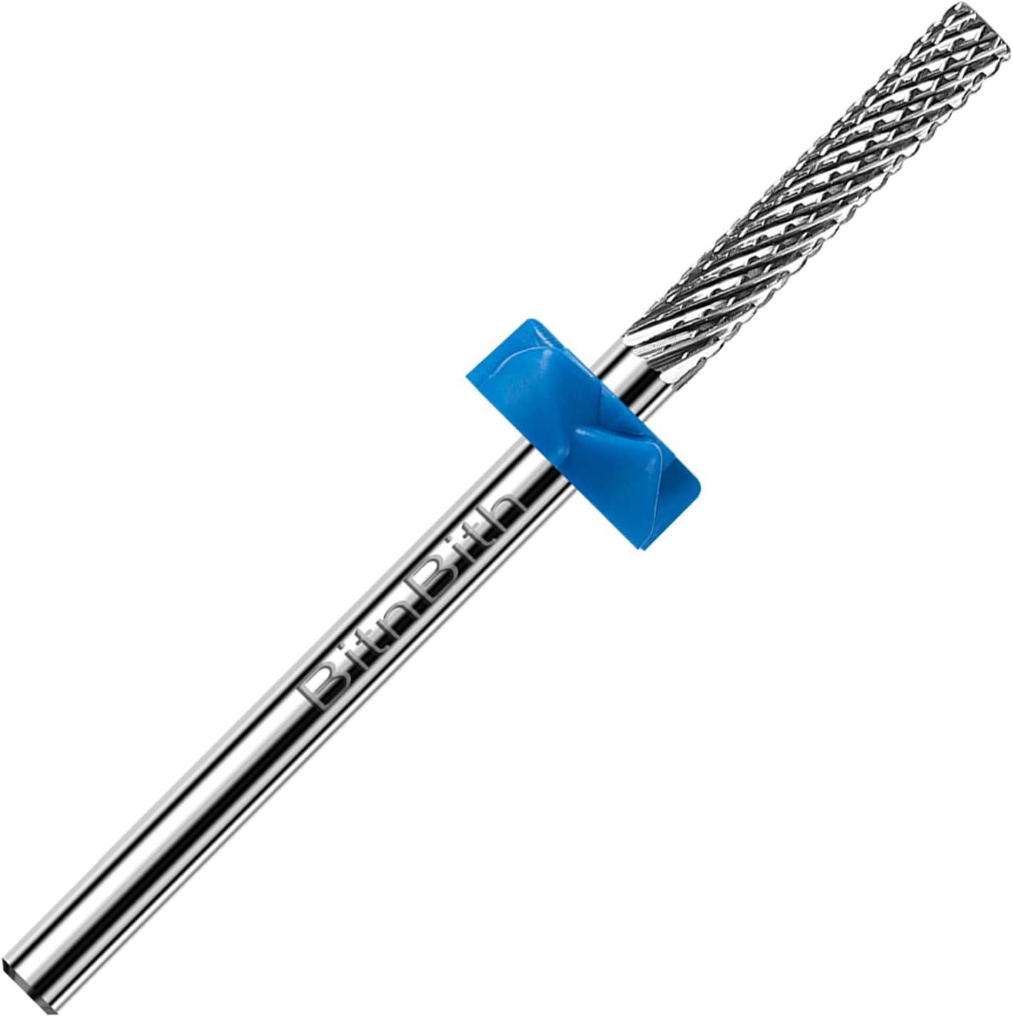 BitnBith tungsten carbide cuticle nail drill bit front view professional salon tools