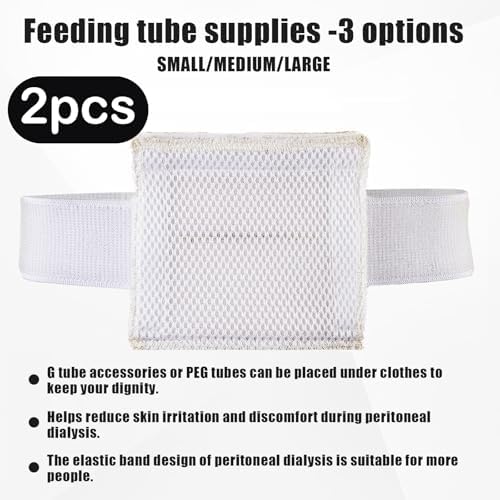 Comfortable mesh sponge pad detail for G-tube belt