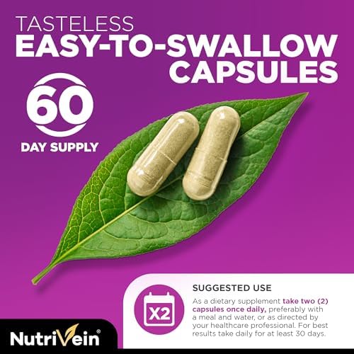 Nutrivein Resveratrol bottle cap and safety seal packaging close up
