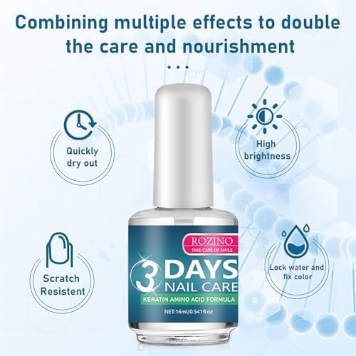 3 Days Nail Care keratin amino acid serum application