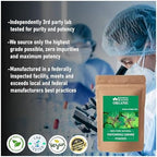 Blessfull Healing 100 gram organic patchouli powder packaging