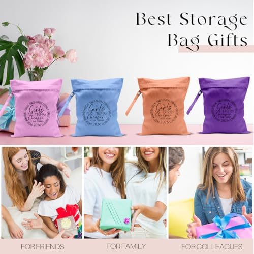 Girls trip gift set for beach and travel organization