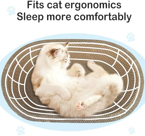 Premium floor mount pet scratch lounge furniture protector for multi cat homes