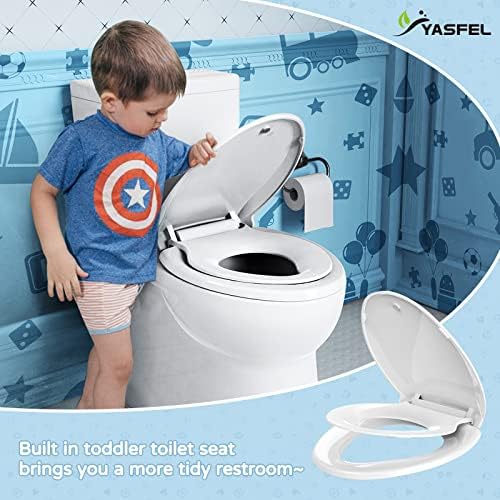 YASFEL high performance family toilet seat ceramic texture material detail