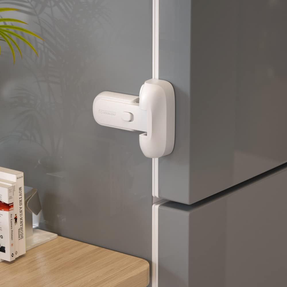 Eudemon child proof refrigerator lock front view