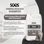Soos Pets 4 Liter container size comparison with pump