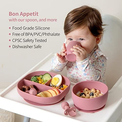 SAMiGO chewable teething spoons designed for gentle gum care and safety