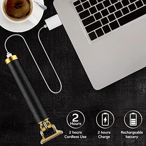 Premium men's grooming set featuring the hair trimmer and the included ear spoon tool set.