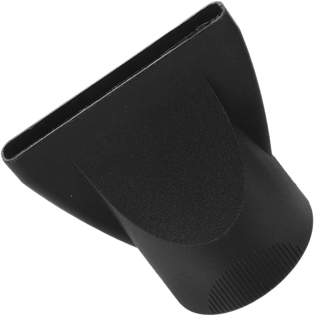 BEBEMOKO hair dryer nozzle attachment front view showcasing the narrow flat concentrator opening for focused styling airflow.