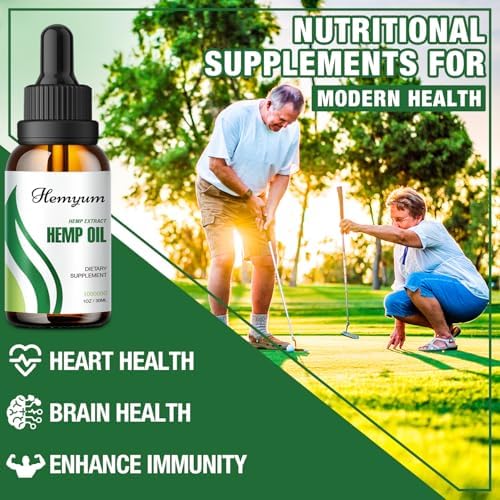 Hemyum hemp oil drops nutritional profile overview