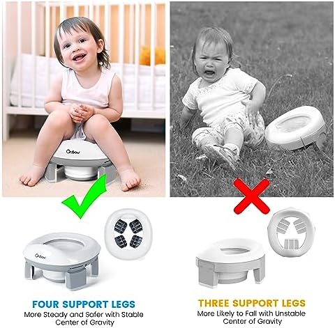 Orzbow 3-in-1 potty training toilet accessories and storage bag