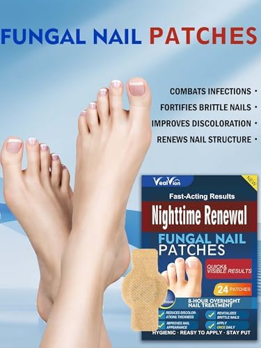 Detailed view of the hydrogel nail patch texture
