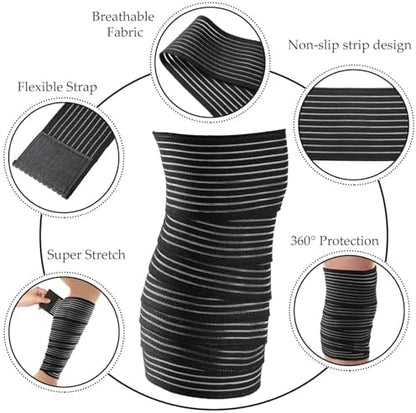 71 inch extra long elastic leg sleeve for sports recovery