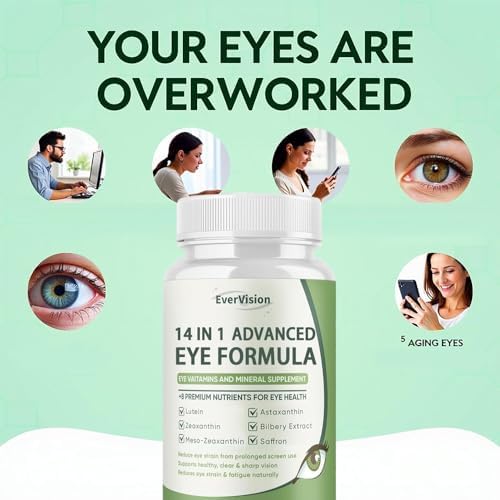 Evervision eye vitamin dual bottle pack display