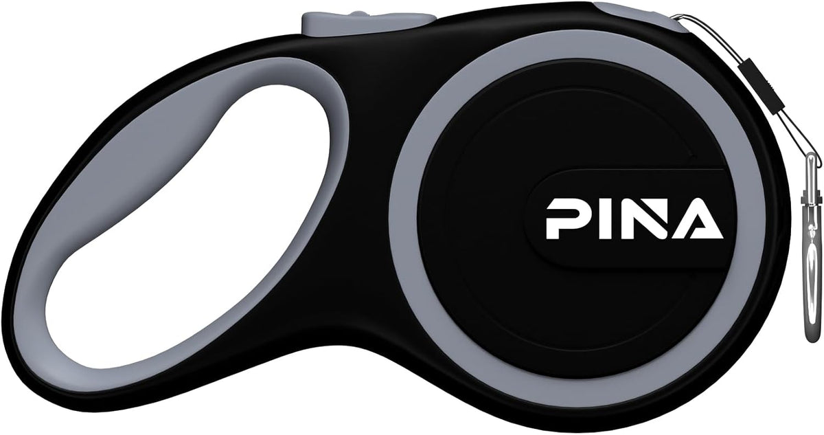 PINA Retractable Dog Leash, 26ft Dog Leash for Small Medium Large Dogs Up to 110lbs, 360 degrees Tangle-Free Strong Reflective Nylon Tape, with Anti-Slip Handle, One-Handed Brake, Lock - 2PACK - Image 9
